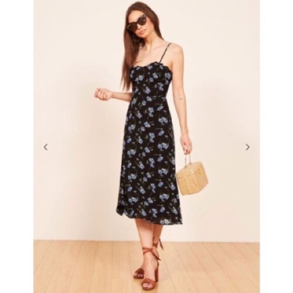 Reformation Cassandra Midi Dress